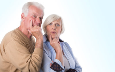 older couple thinking