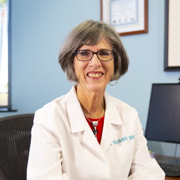 Dr. Susan Sklar at desk